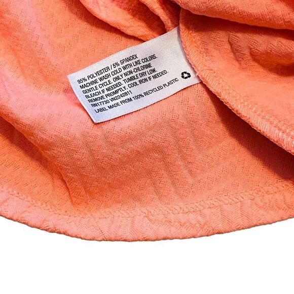 10/$25🦋 Mossimo Neon Orange A-Line Sleeveless Skater Dress - Size Medium - Picture 9 of 16
